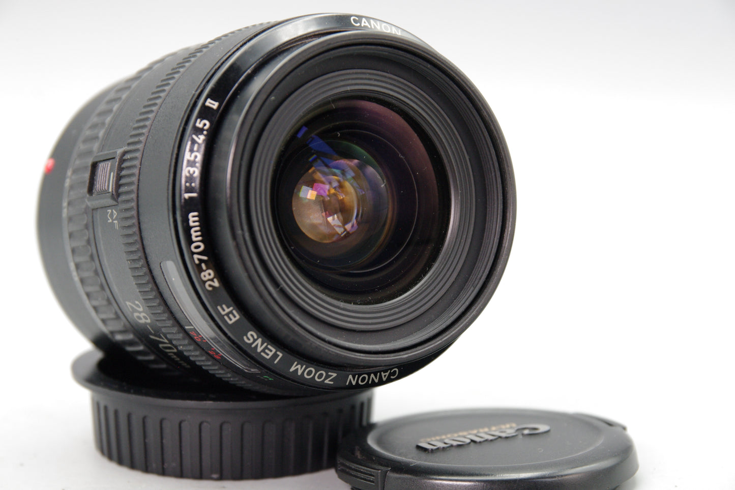 Canon EF 28‑70mm f/3.5‑4.5 II AF Zoom Lens with Caps – VGC