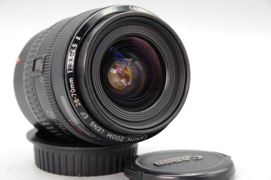 Canon EF 28‑70mm f/3.5‑4.5 II AF Zoom Lens with Caps – VGC