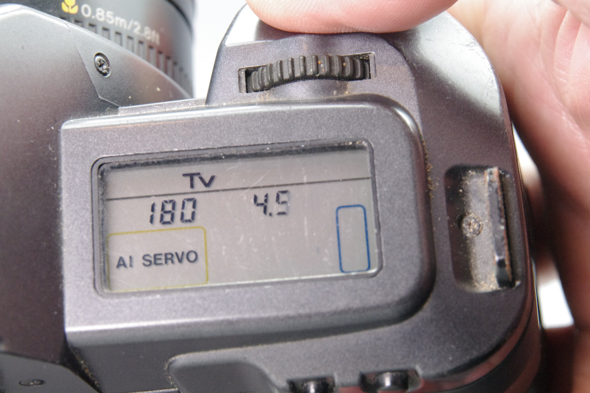 Canon EOS 600 35mm SLR + EF 35–105mm Lens – Tested & Working