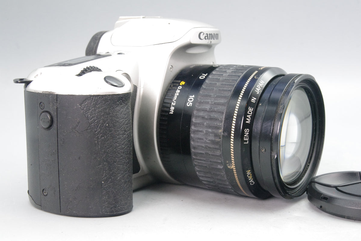 Canon EOS 500N 35mm Film SLR + EF 35-105mm Lens –Tested Autofocus Kit