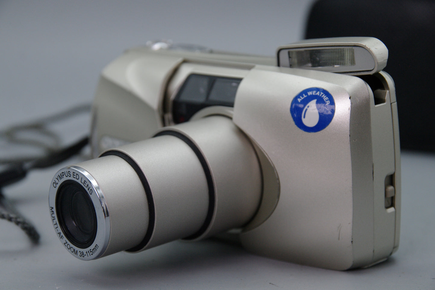 Olympus MJU III Zoom 115 35mm Film Camera with Case – Tested – VGC