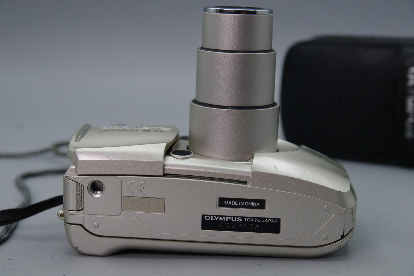Olympus MJU III Zoom 115 35mm Film Camera with Case – Tested – VGC