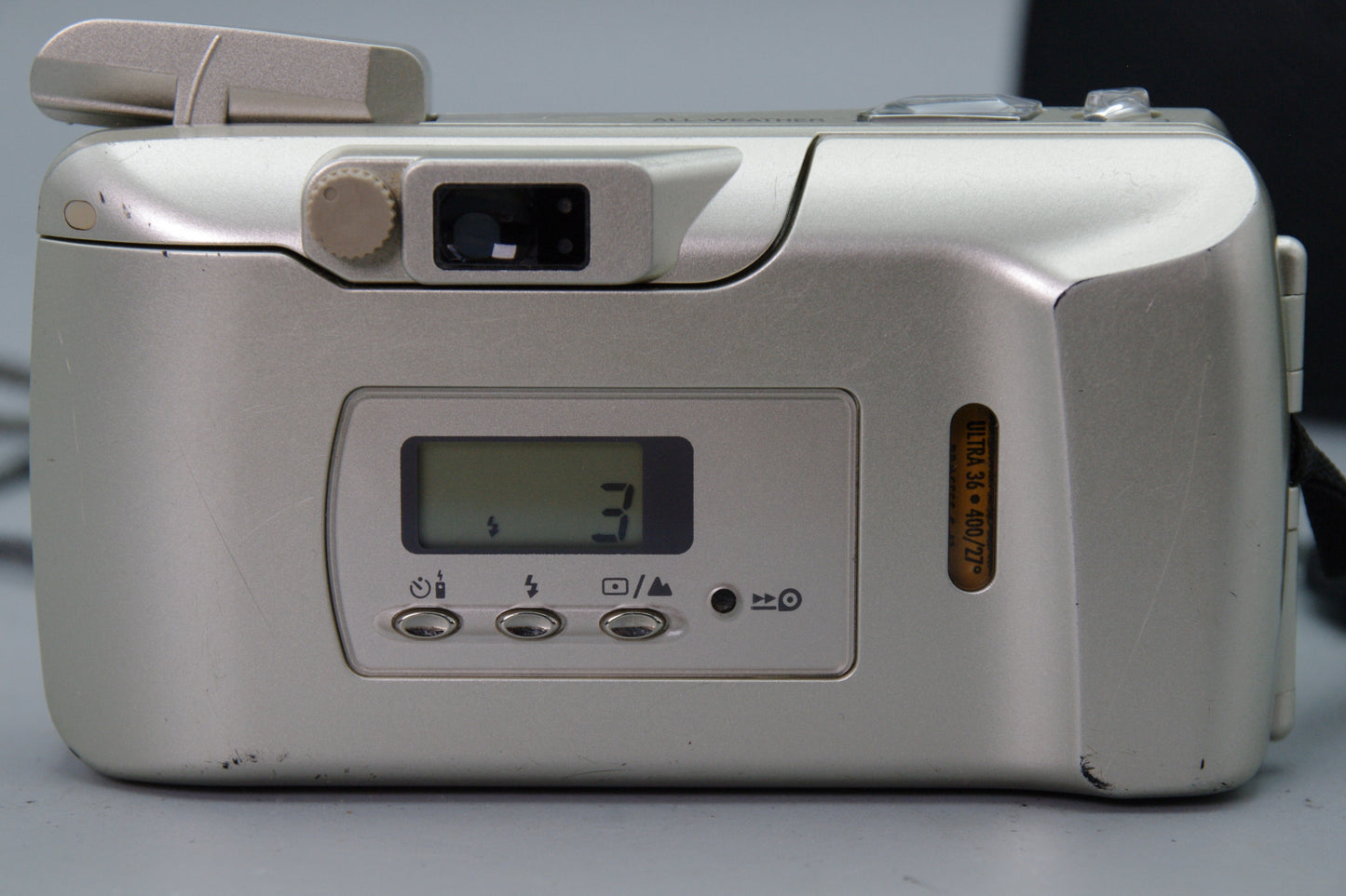 Olympus MJU III Zoom 115 35mm Film Camera with Case – Tested – VGC