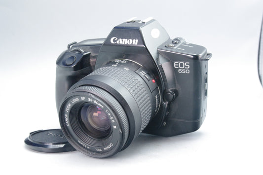 Canon EOS 650 35mm SLR Camera + EF 35–80mm f/4–5.6 III – Tested – Very Good