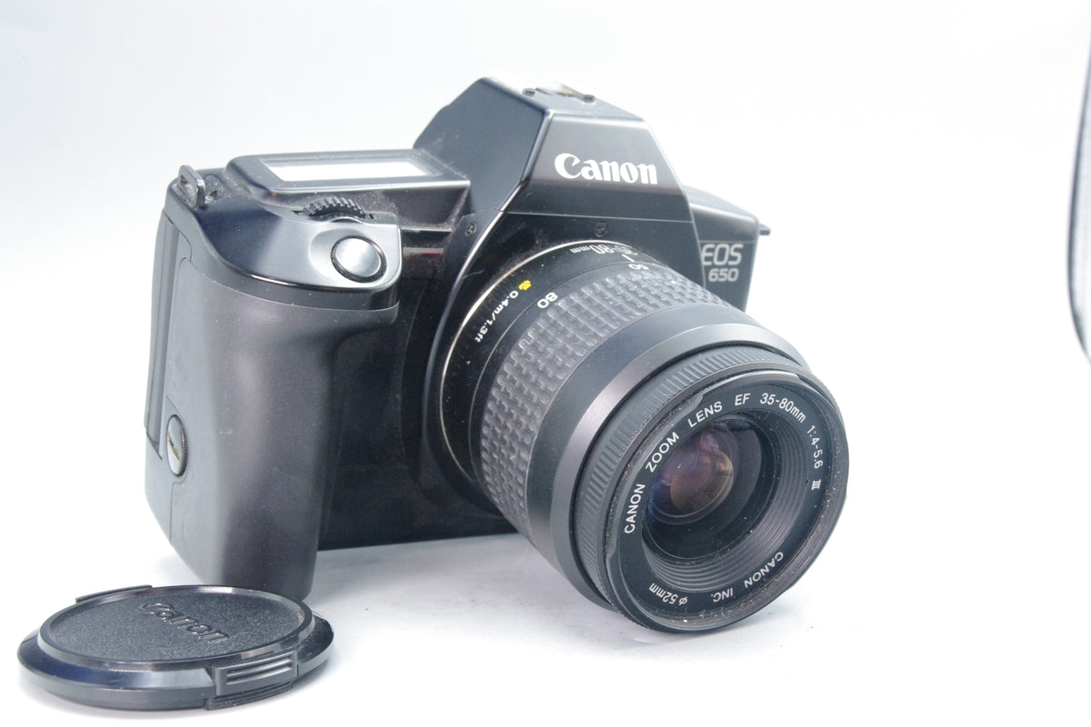 Canon EOS 650 35mm SLR Camera + EF 35–80mm f/4–5.6 III – Tested – Very Good