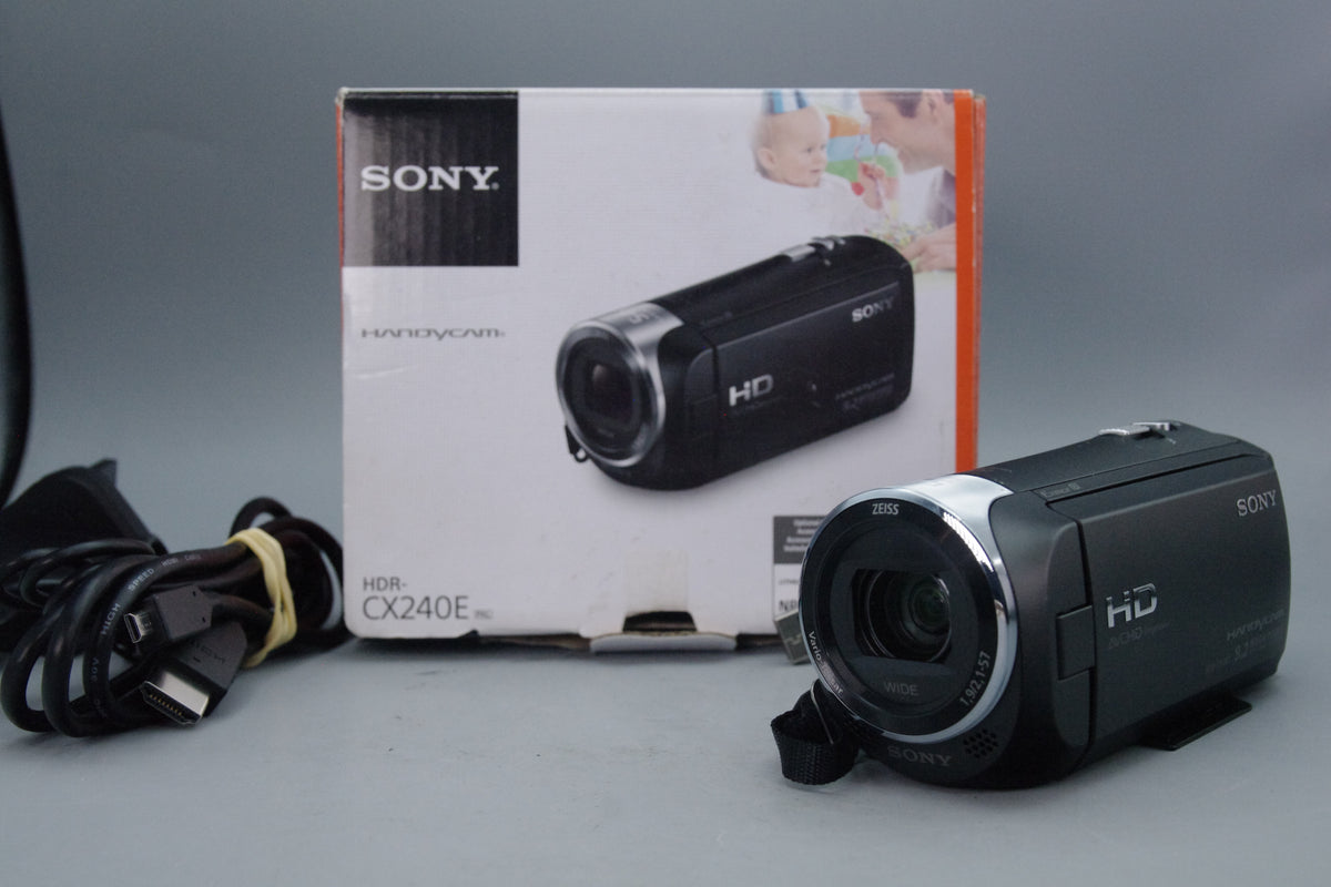 Sony HVR‑CX240E HD Camcorder – Tested – Fully Working – Very Good Condition