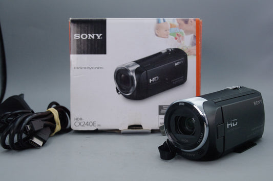 Sony HVR‑CX240E HD Camcorder – Tested – Fully Working – Very Good Condition