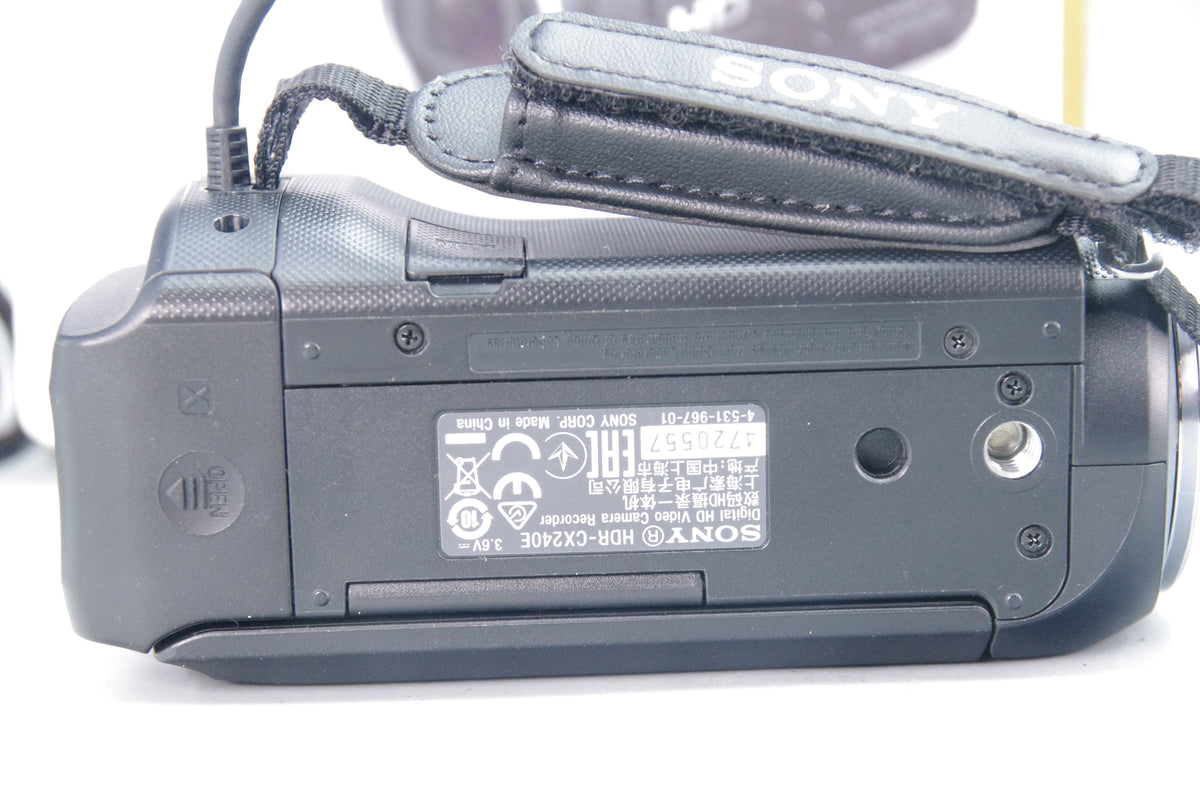 Sony HVR‑CX240E HD Camcorder – Tested – Fully Working – Very Good Condition