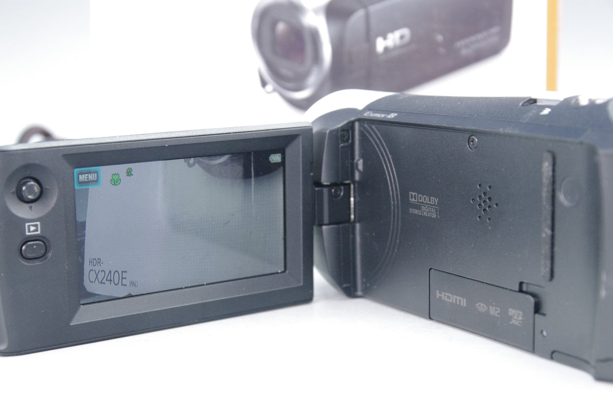 Sony HVR‑CX240E HD Camcorder – Tested – Fully Working – Very Good Condition