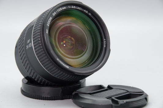 Minolta AF 24–105mm f/3.5–4.5 D Lens A‑Mount – Excellent