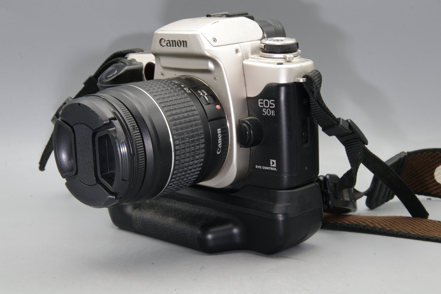 Canon EOS 50E 35mm SLR with EF 28-80mm Lens and Battery Grip Very Good
