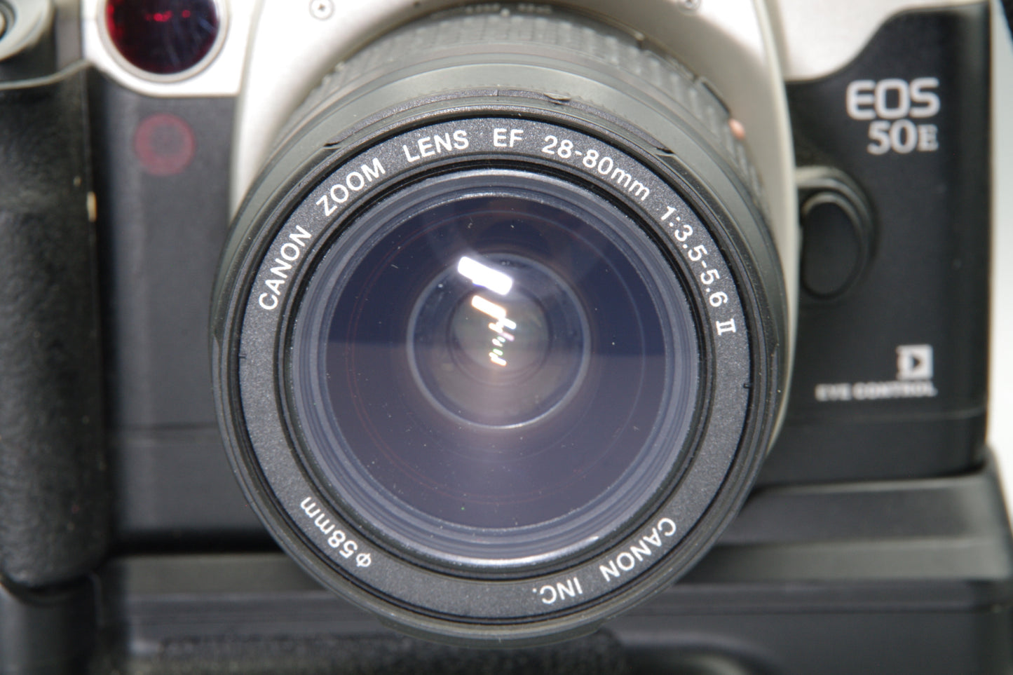 Canon EOS 50E 35mm SLR with EF 28-80mm Lens and Battery Grip Very Good