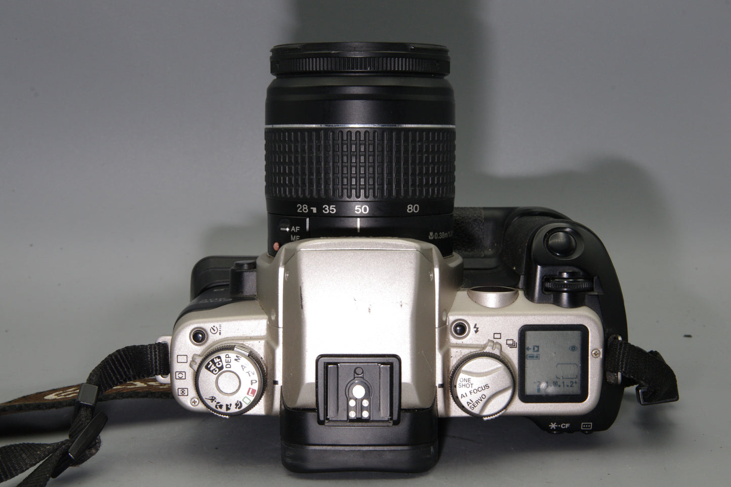 Canon EOS 50E 35mm SLR with EF 28-80mm Lens and Battery Grip Very Good