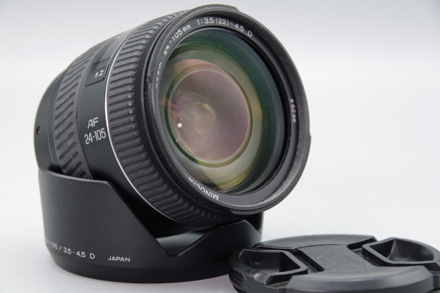 Minolta AF 24–105mm f/3.5–4.5 D Lens A‑Mount – Excellent with Hood