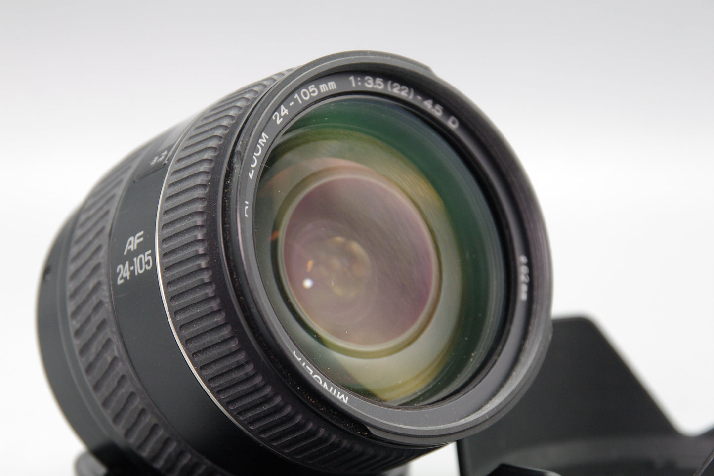 Minolta AF 24–105mm f/3.5–4.5 D Lens A‑Mount – Excellent with Hood