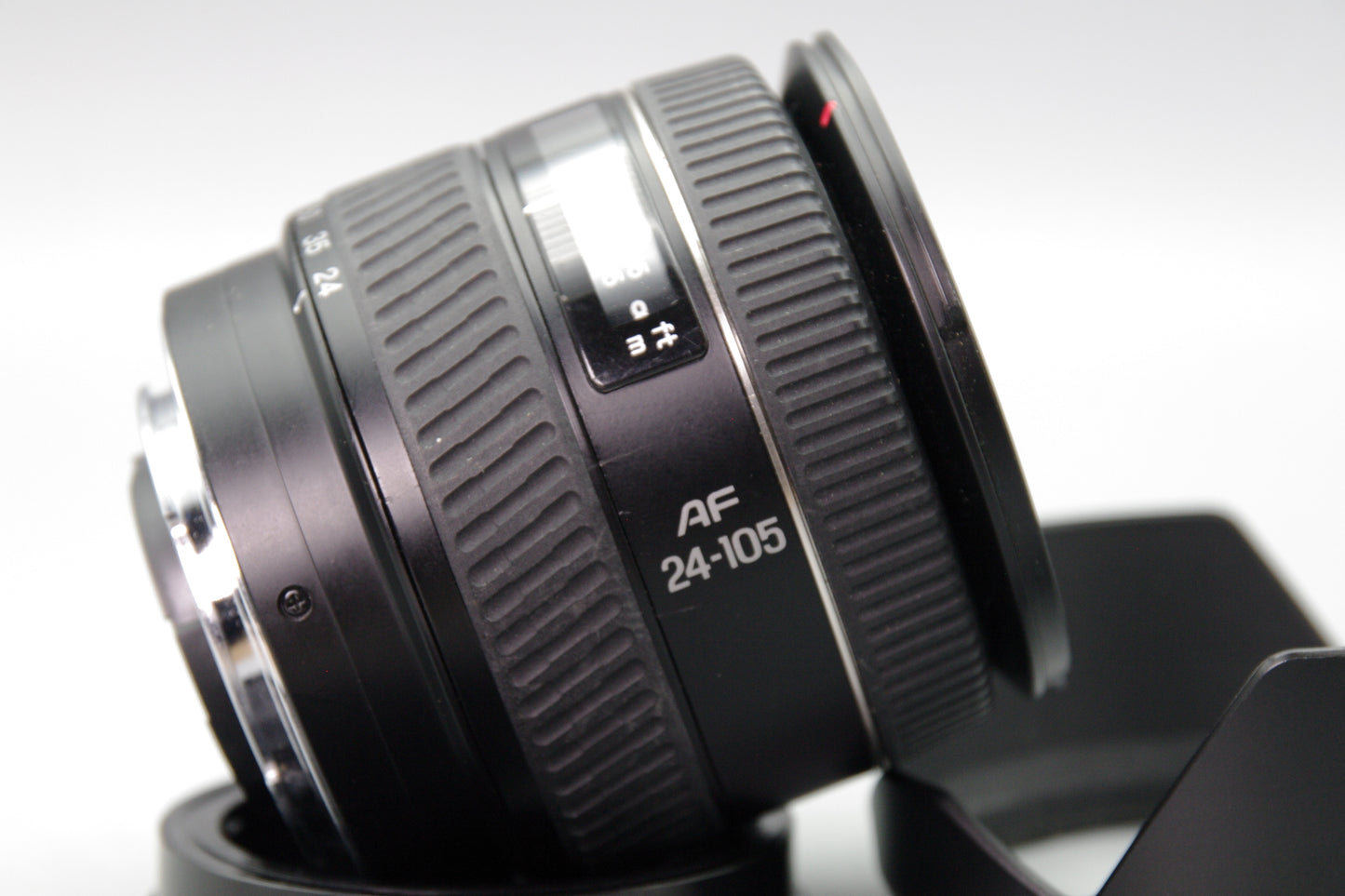 Minolta AF 24–105mm f/3.5–4.5 D Lens A‑Mount – Excellent with Hood