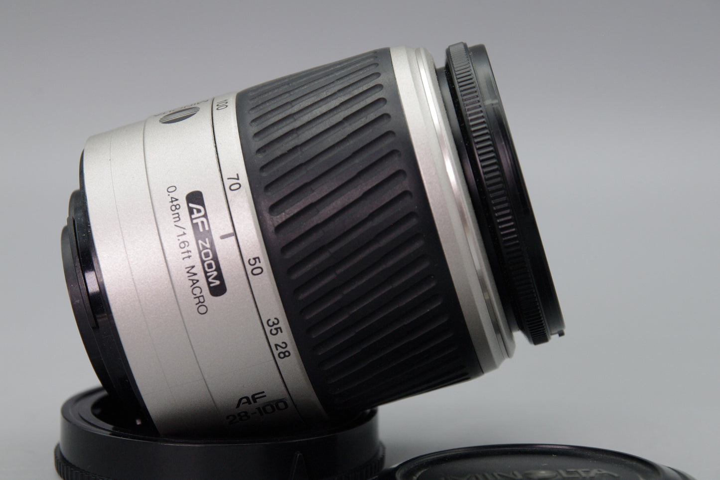 Minolta AF 28–100mm f/3.5–4.5 D Lens – A‑Mount – Excellent – Silver