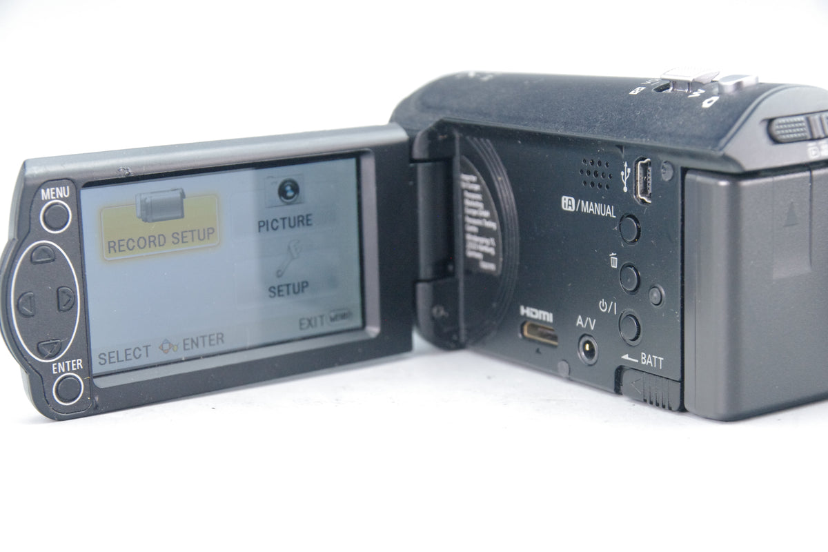 Panasonic HC‑V160 Full HD Camcorder – Tested – Working – With Battery