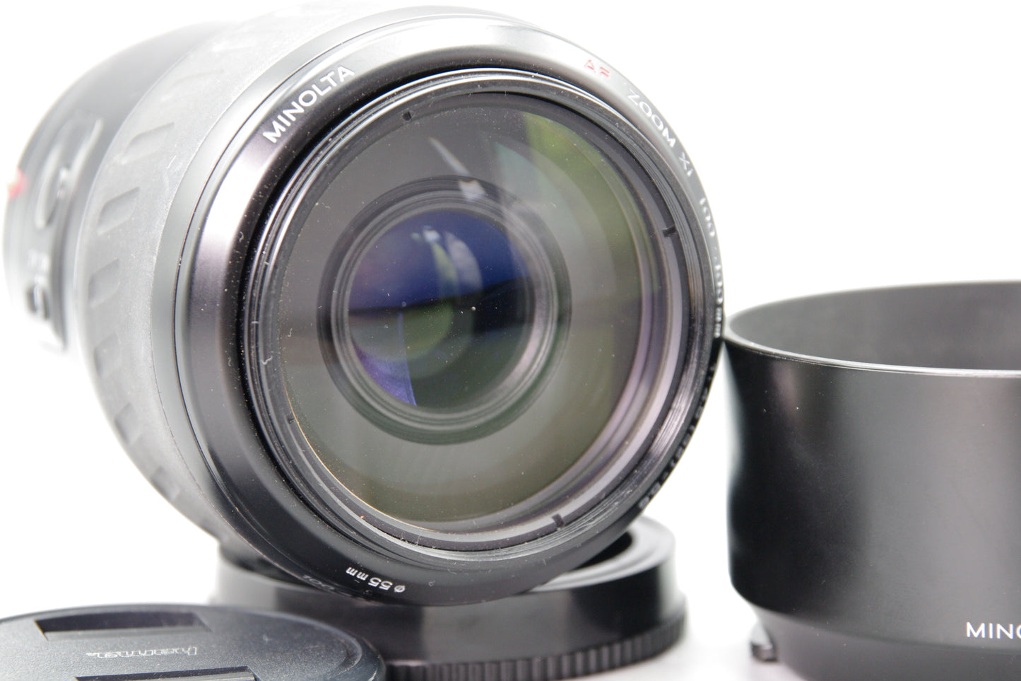 Minolta AF 100–300mm f/4.5–5.6 Xi Lens A‑Mount – Excellent with Hood