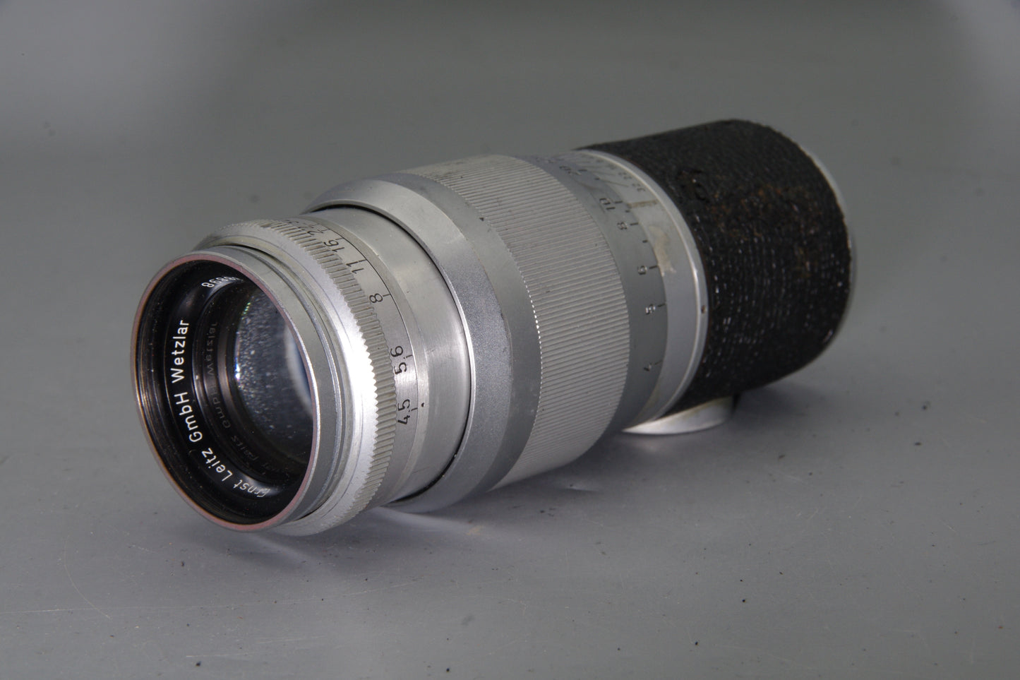 Leitz Hektor 135mm f4.5 LTM Lens 1955 Leica Screw Mount Very Good