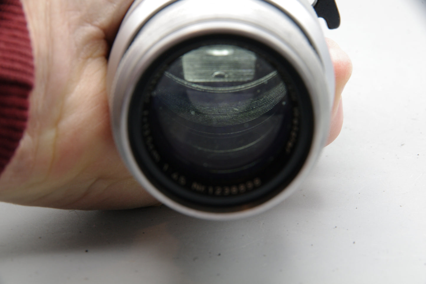 Leitz Hektor 135mm f4.5 LTM Lens 1955 Leica Screw Mount Very Good