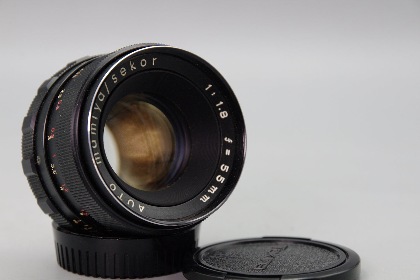 Mamiya‑Sekor 55mm f/1.8 Lens – M42 Mount – Tested – Very Good