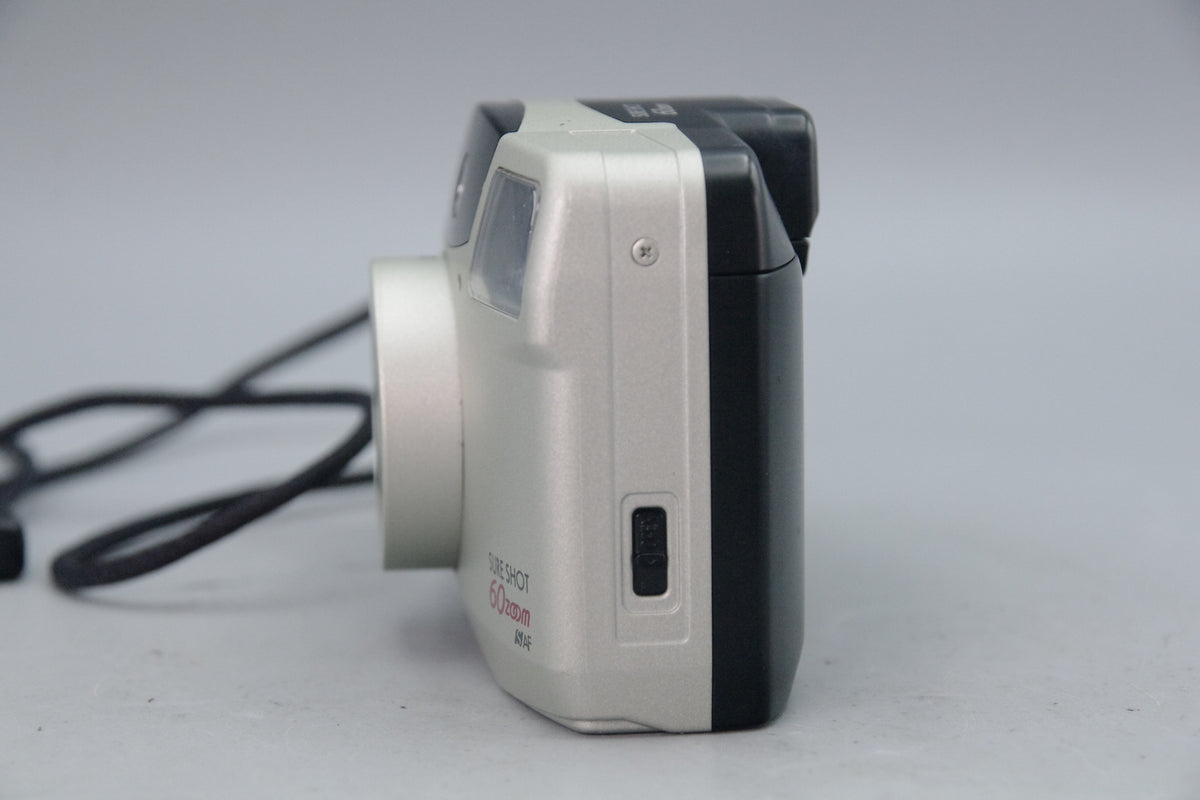 Canon Sure Shot 60 Zoom 35mm Film Camera – Tested – Very Good Condition