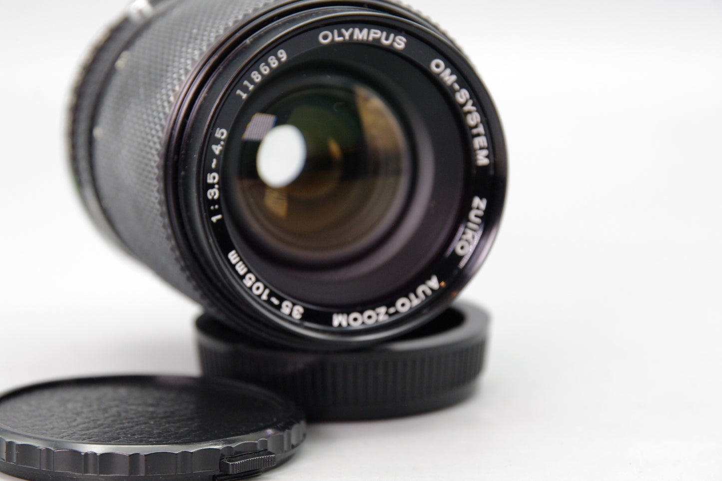 Olympus OM Zuiko 35–105mm f/3.5–4.5 Zoom Lens – OM Mount – Excellent