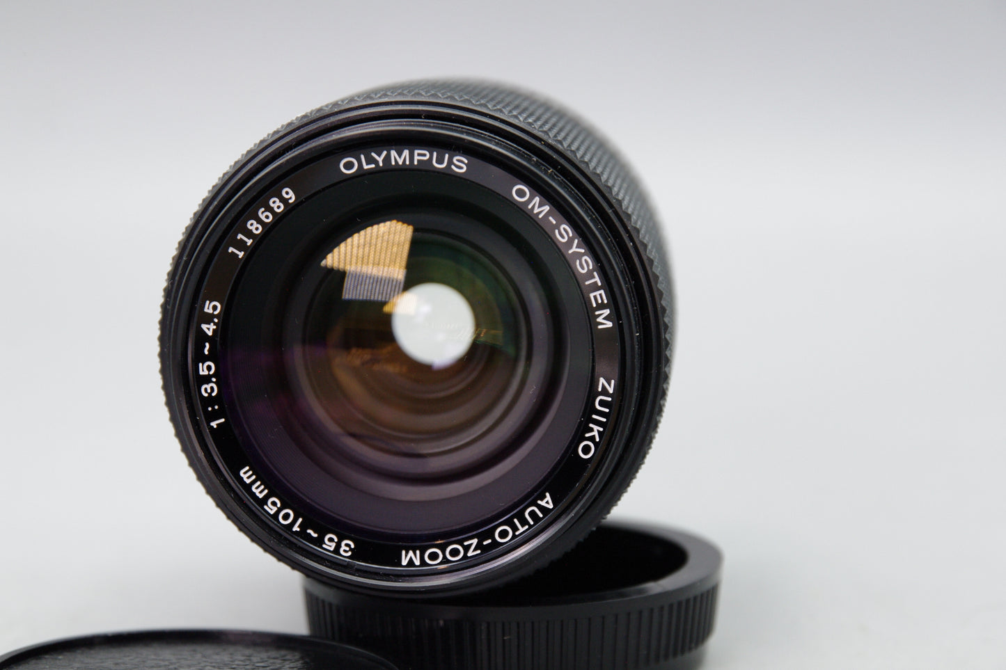 Olympus OM Zuiko 35–105mm f/3.5–4.5 Zoom Lens – OM Mount – Excellent