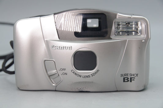 Canon Sure Shot BF 35mm Film Camera – Tested & Working – VGC