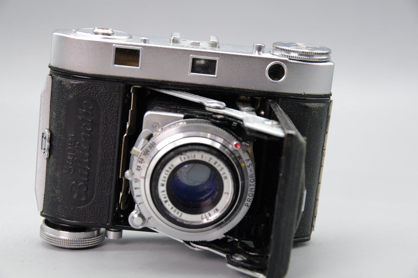 Balda Super Baldinette 35mm Folding Camera Enna‑Werk Ennit 5cm f/2.8 – VG
