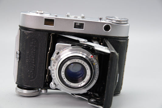 Balda Super Baldinette 35mm Folding Camera Enna‑Werk Ennit 5cm f/2.8 – VG