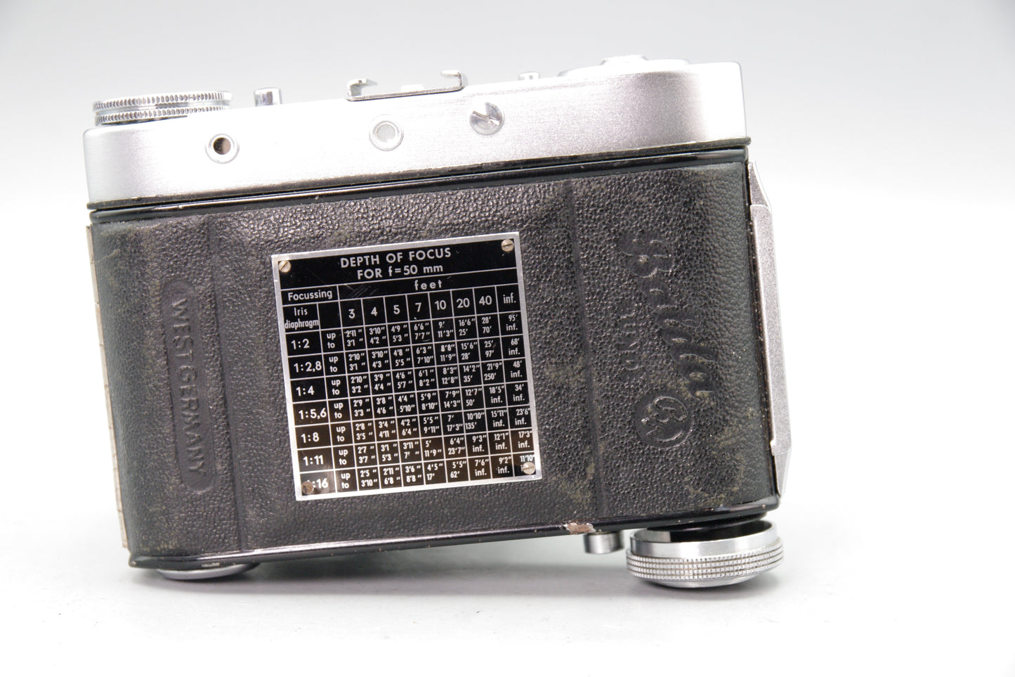 Balda Super Baldinette 35mm Folding Camera Enna‑Werk Ennit 5cm f/2.8 – VG