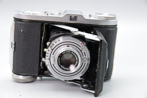 Balda Baldinette 35mm Folding Camera Radionar 50mm f/3.5 – Very Good
