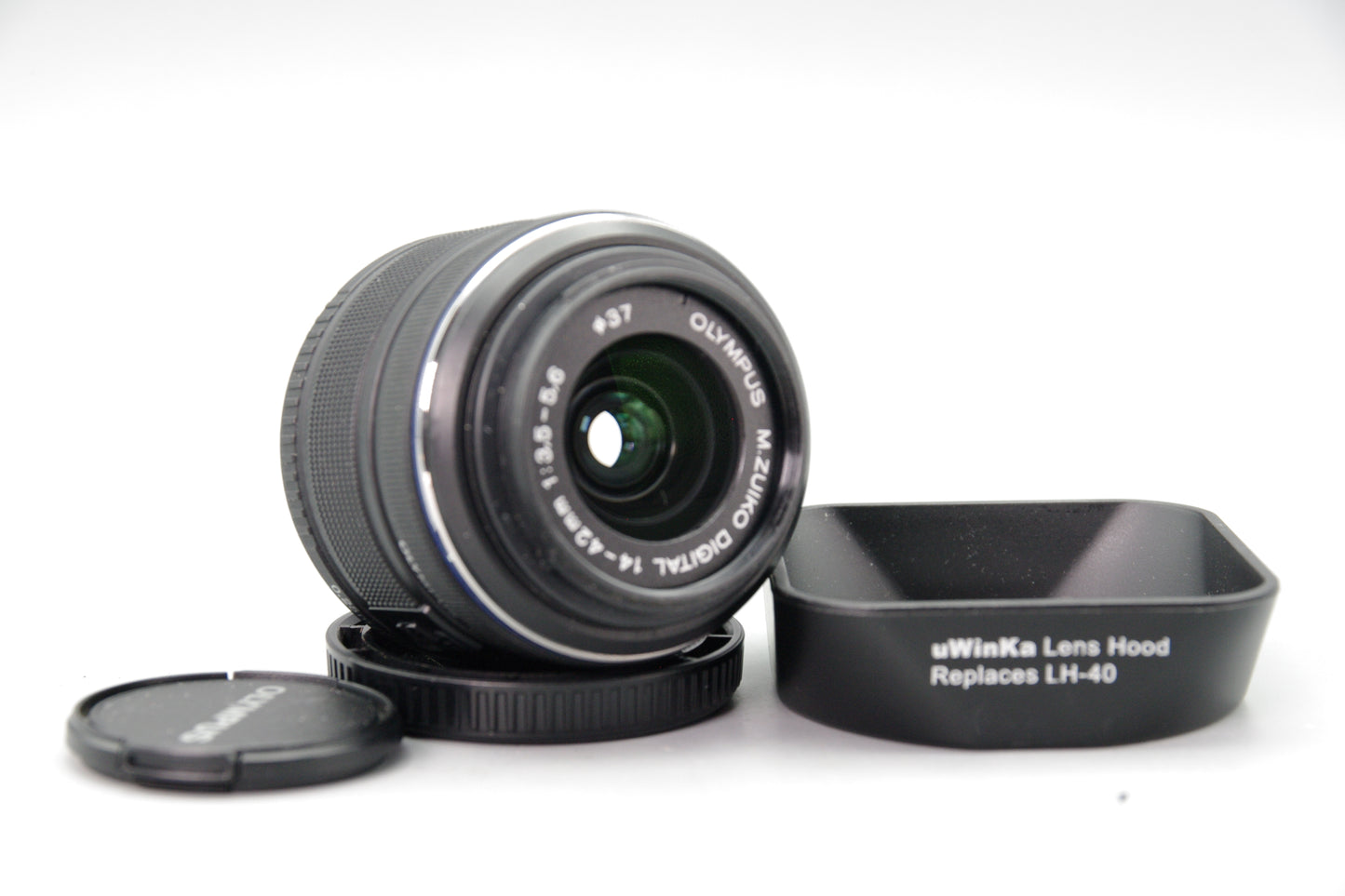 Olympus M.Zuiko Digital 14–42mm f/3.5–5.6 II R MSC Lens M4/3 Black VGC