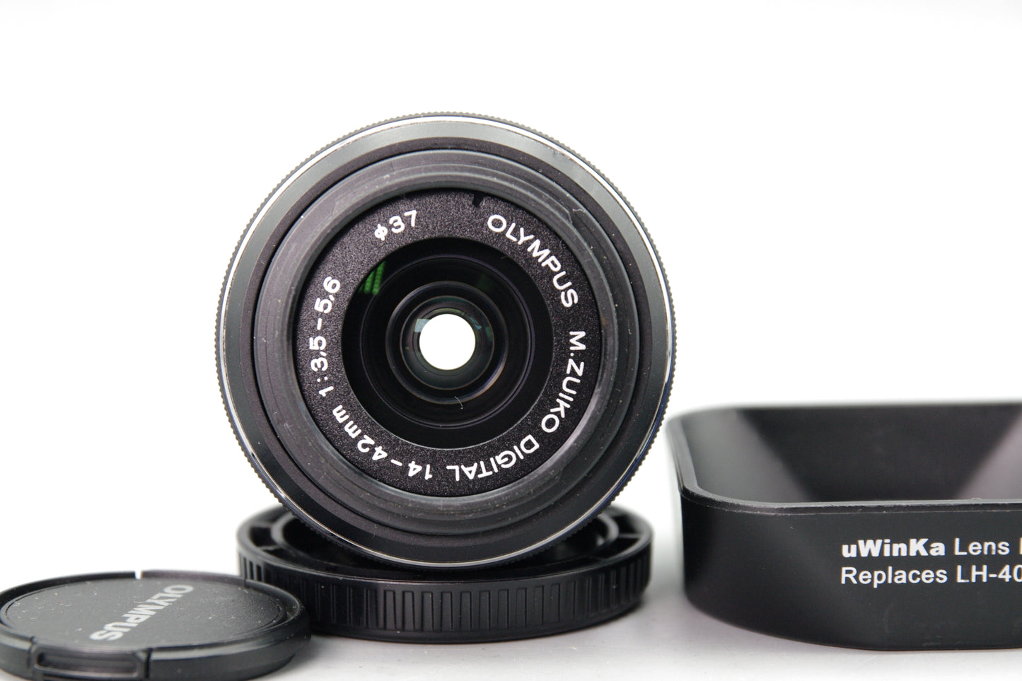Olympus M.Zuiko Digital 14–42mm f/3.5–5.6 II R MSC Lens M4/3 Black VGC