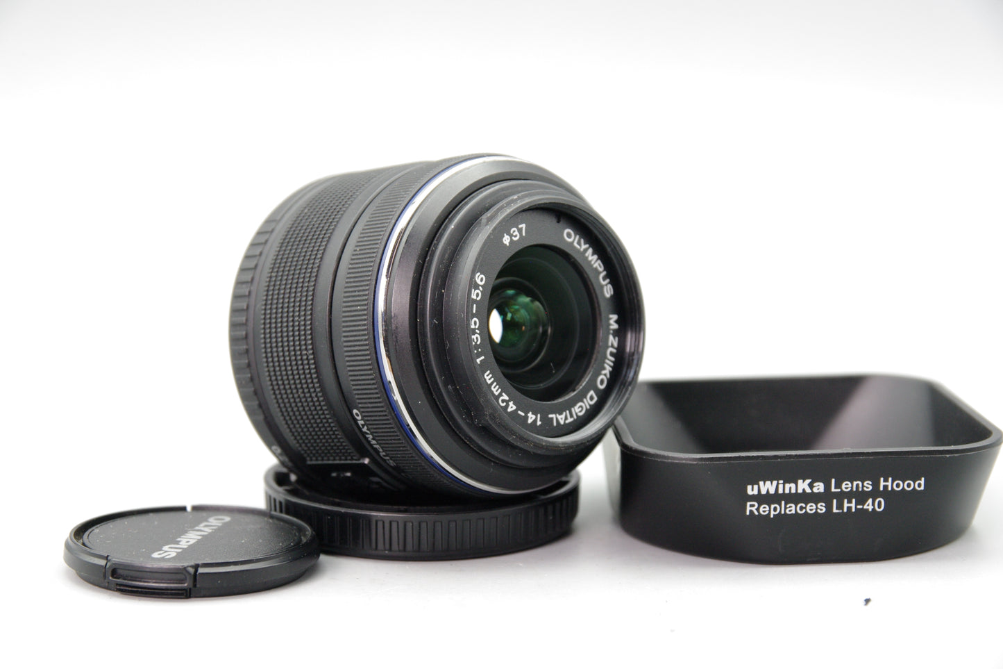 Olympus M.Zuiko Digital 14–42mm f/3.5–5.6 II R MSC Lens M4/3 Black VGC