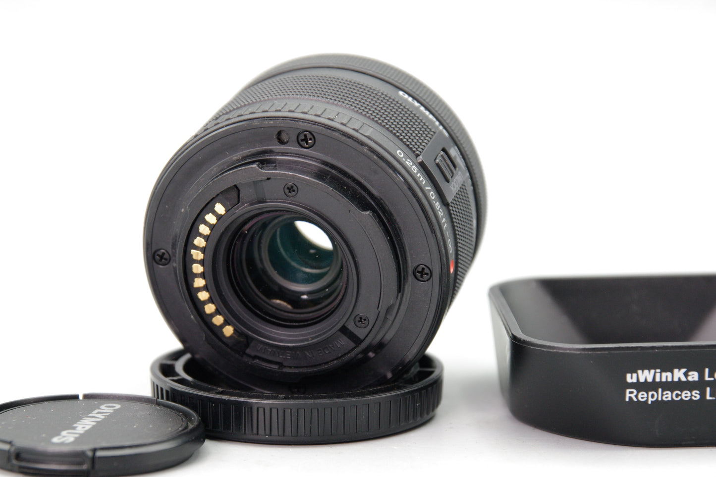 Olympus M.Zuiko Digital 14–42mm f/3.5–5.6 II R MSC Lens M4/3 Black VGC