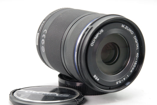 Olympus M.Zuiko Digital 40-150mm F/4-5.6 R ED MSC M4/3 lens - EXC - Tested