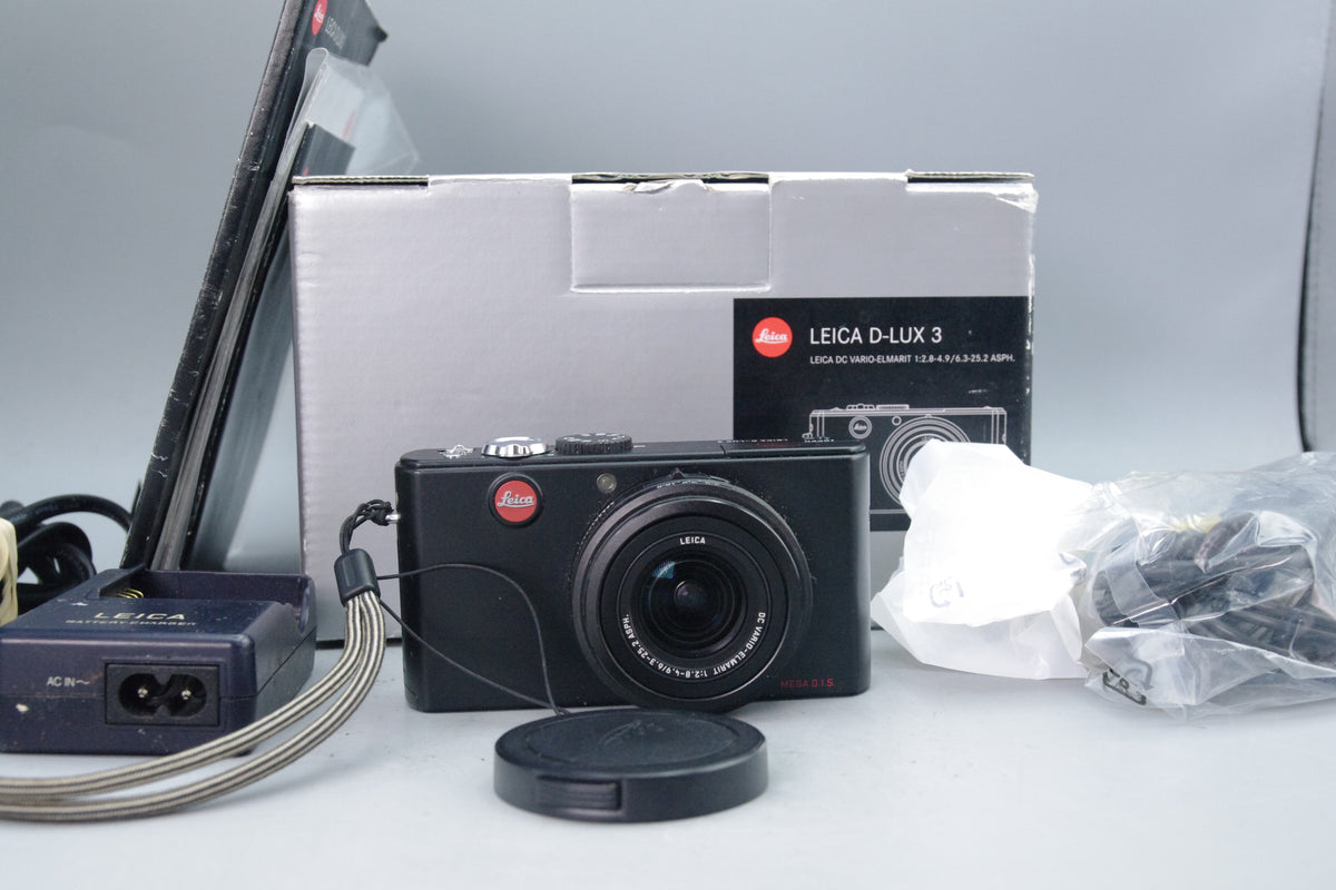 Leica D‑Lux 3 10.1MP Digital Compact Camera – Excellent – Tested – Boxed
