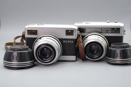 Werra & Werra Mat 35mm Cameras – Faulty Shutters/Viewfinder – Spares or Repair