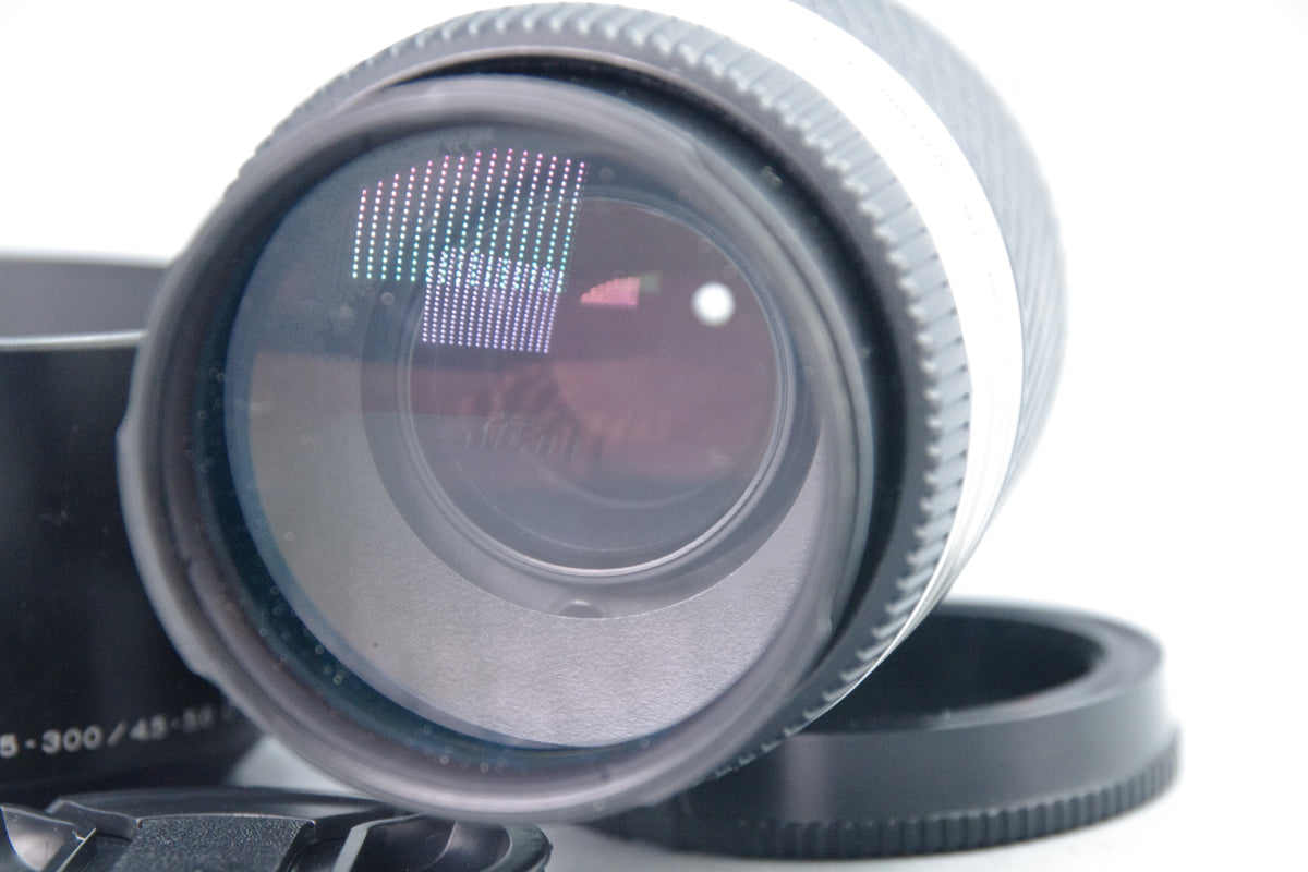 Minolta 75–300mm f/4.5–5.6 D AF Zoom – A‑Mount – VGC – With Hood