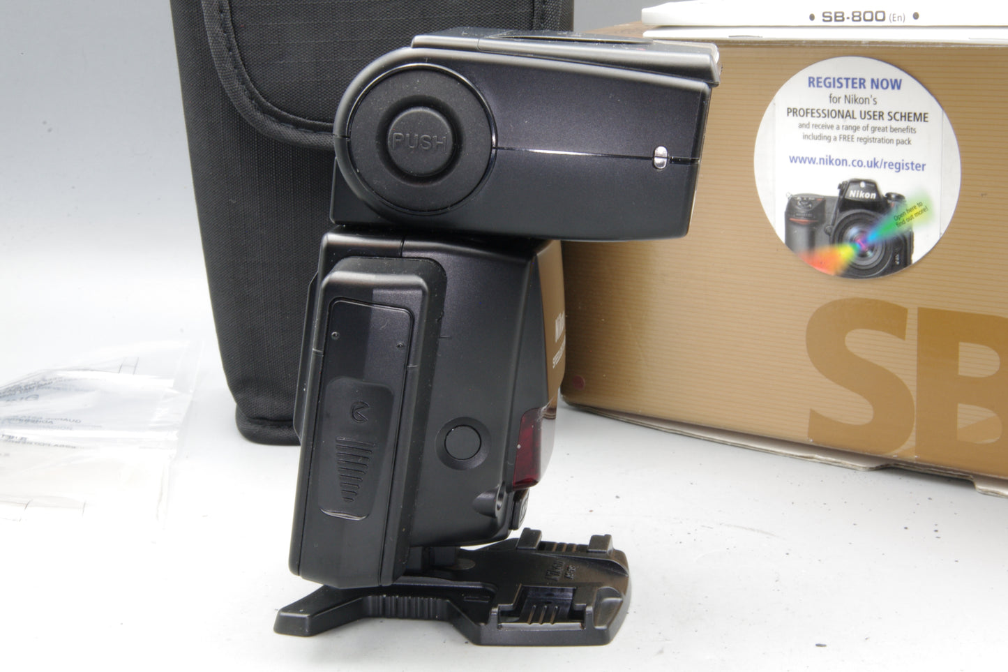 Nikon Speedlight SB-800 Flash Unit Boxed Nikon F Mount Very Good