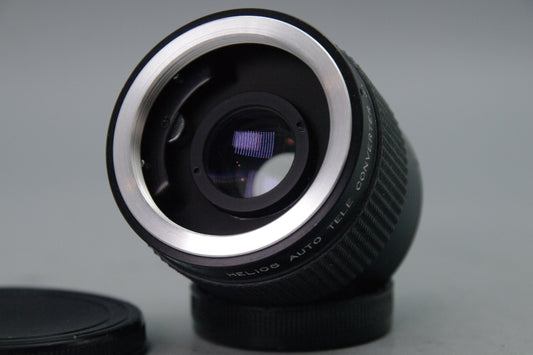 Helios 3× Teleconverter – M42 Mount – Vintage Manual Focus – Tested – VGC