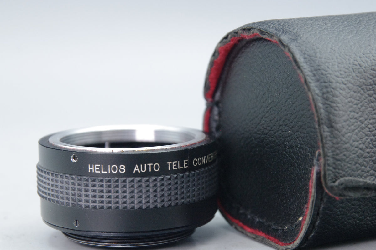Helios 2× Teleconverter – M42 Mount – Vintage Manual Focus – Tested – VGC