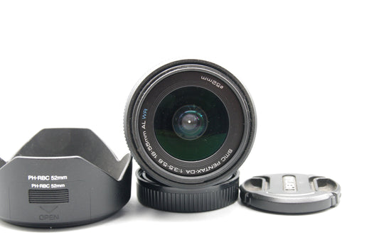 Pentax SMC DA 18–55mm f/3.5–5.6 AL WR – APS‑C Zoom – Weather‑Sealed – Mint