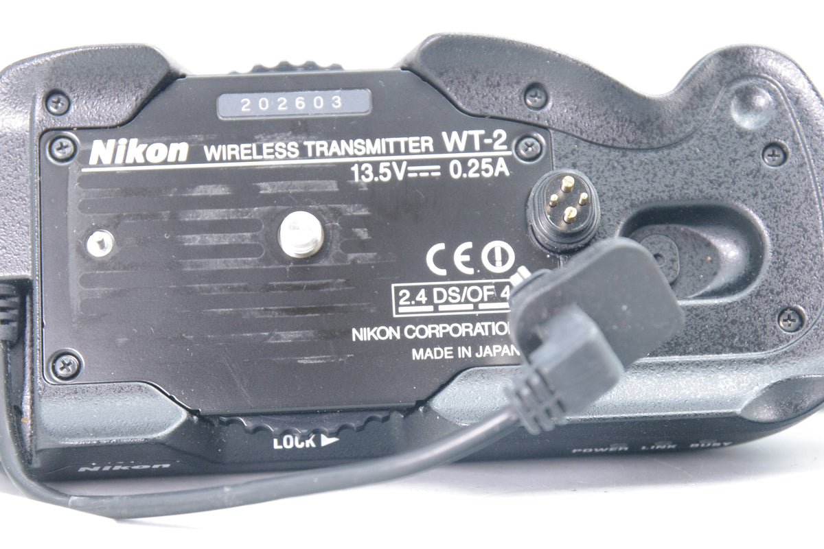 Nikon WT‑2 Wireless Transmitter – Boxed Mint – Appears Unused – For D2 Series