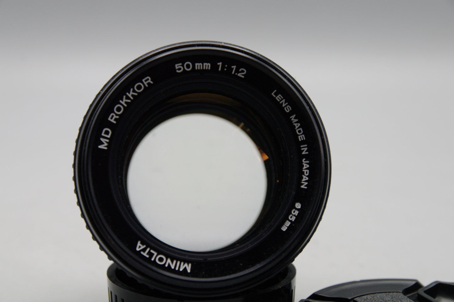Minolta MD Rokkor 50mm f/1.2 Lens – MD Mount – Serviced – Excellent