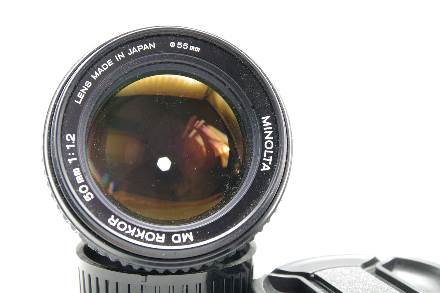 Minolta MD Rokkor 50mm f/1.2 Lens – MD Mount – Serviced – Excellent