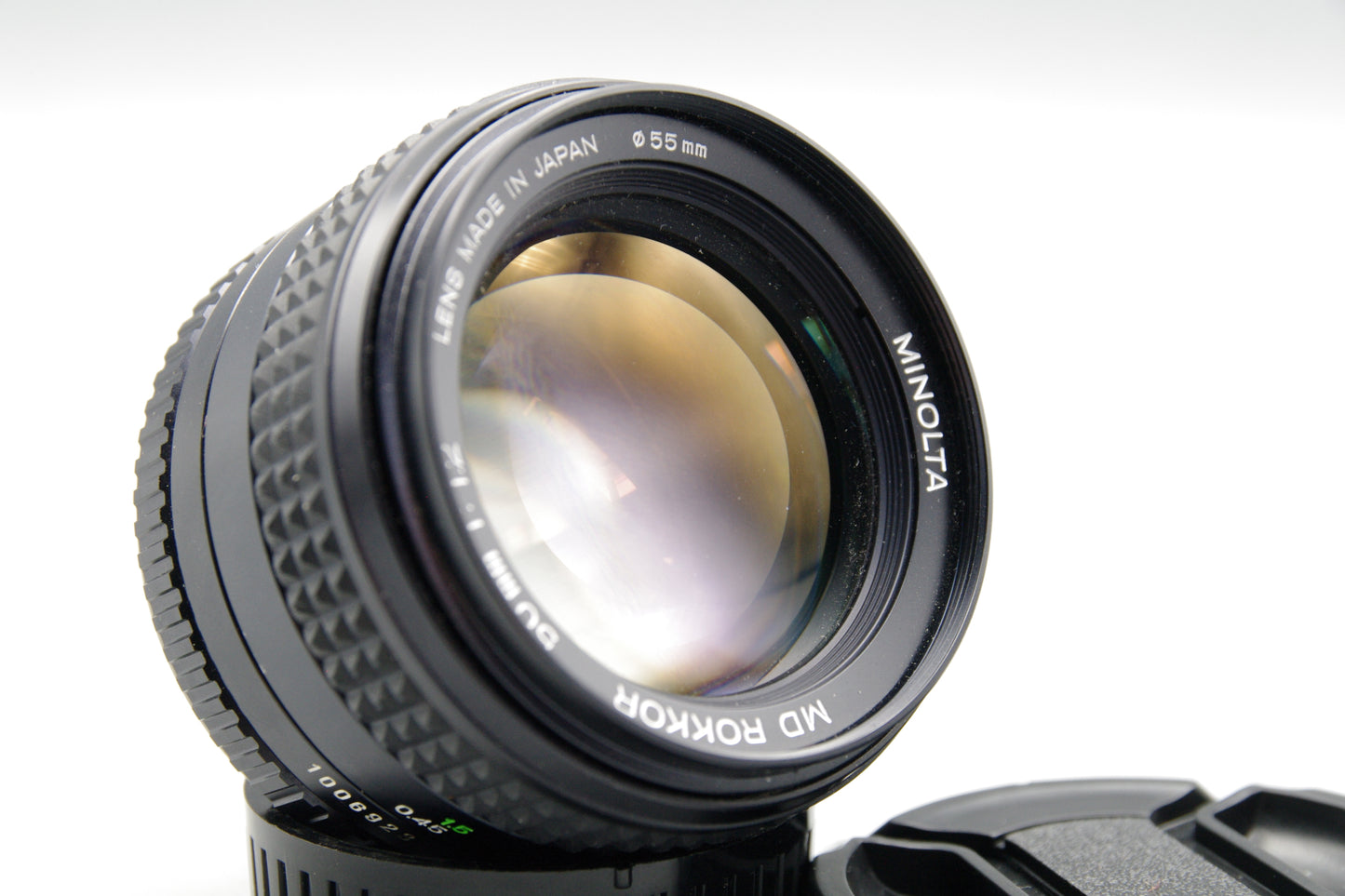Minolta MD Rokkor 50mm f/1.2 Lens – MD Mount – Serviced – Excellent